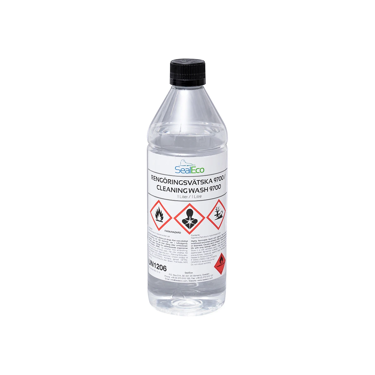 Solvent tehnic Cleaning Wash 9700 250ml pentru curățarea și degresarea membranelor EPDM înainte de aplicarea grundului