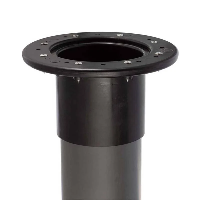 Flanșă trecere folie iaz 110mm din ABS pentru etanșare țevi și membrane hidroizolatoare bazine