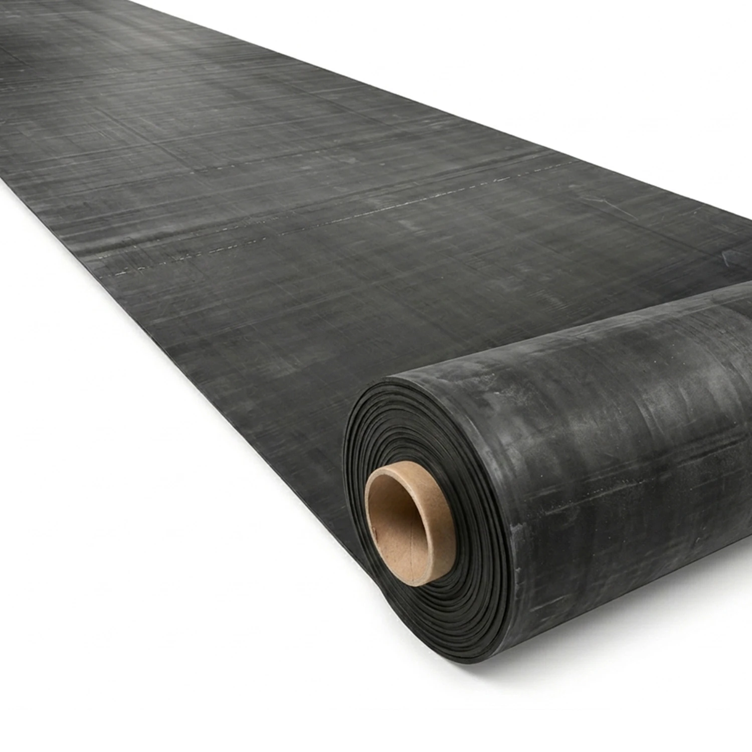 Rolă membrană EPDM RubberBear pentru iazuri și lacuri. Folie cauciuc premium, flexibilă, 100% fish-safe, rezistentă UV.