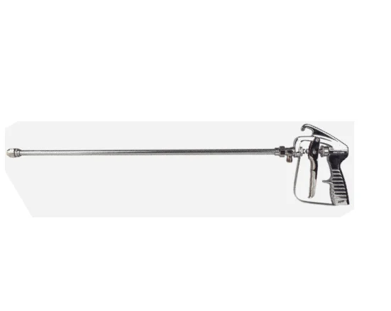 Pistol de vopsit profesional cu extensie lungă pentru aplicare vopsea în zone greu accesibile.