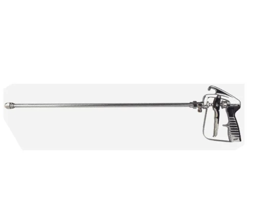 Pistol de vopsit profesional cu extensie lungă pentru aplicare vopsea în zone greu accesibile.